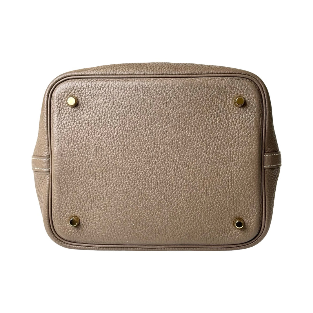 Hermes Picotin 22 Etoupe Bag No key
