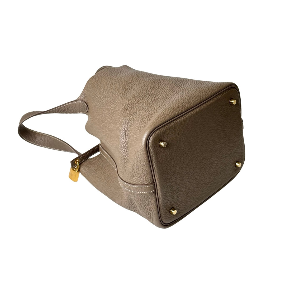 Hermes Picotin 22 Etoupe Bag No key