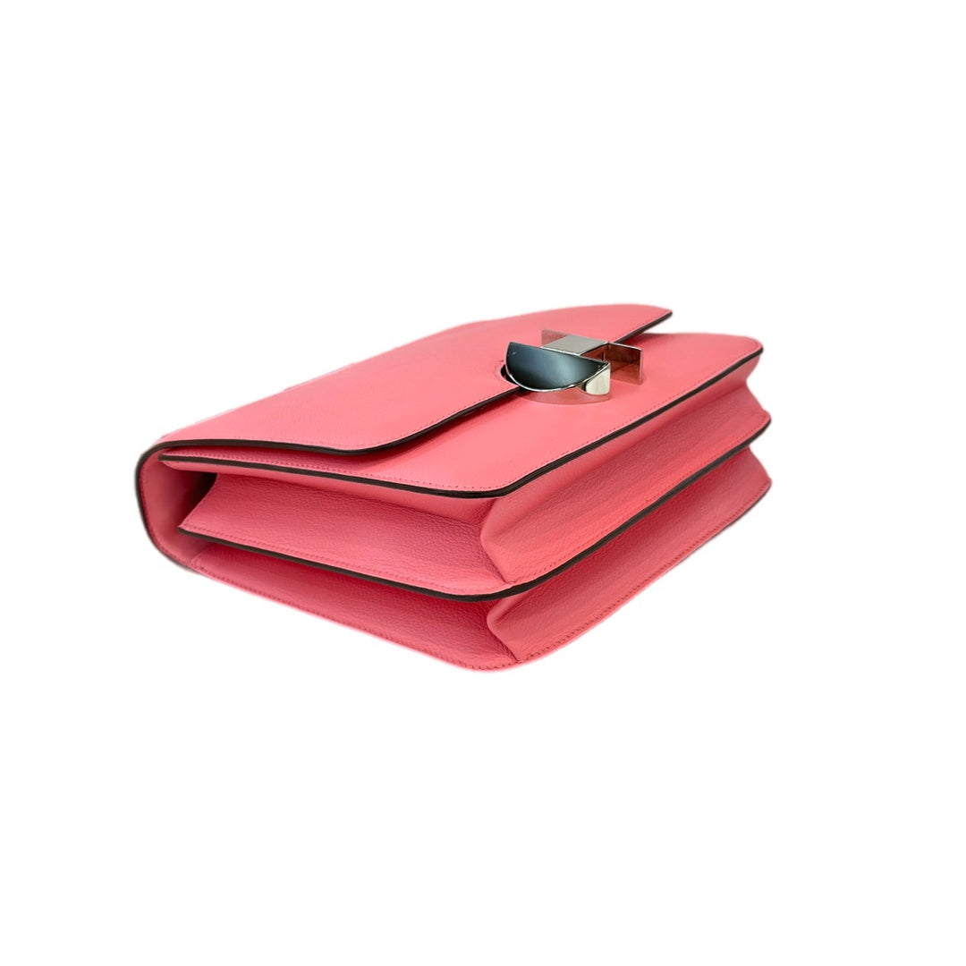 Hermes 2002 Bag Evercolor K4 Rose Ete