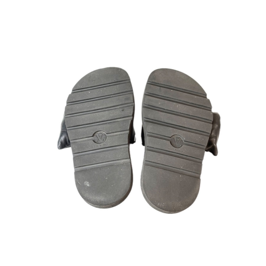 Louis Vuitton Pool Pillow Slippers Shoes Black 37#
