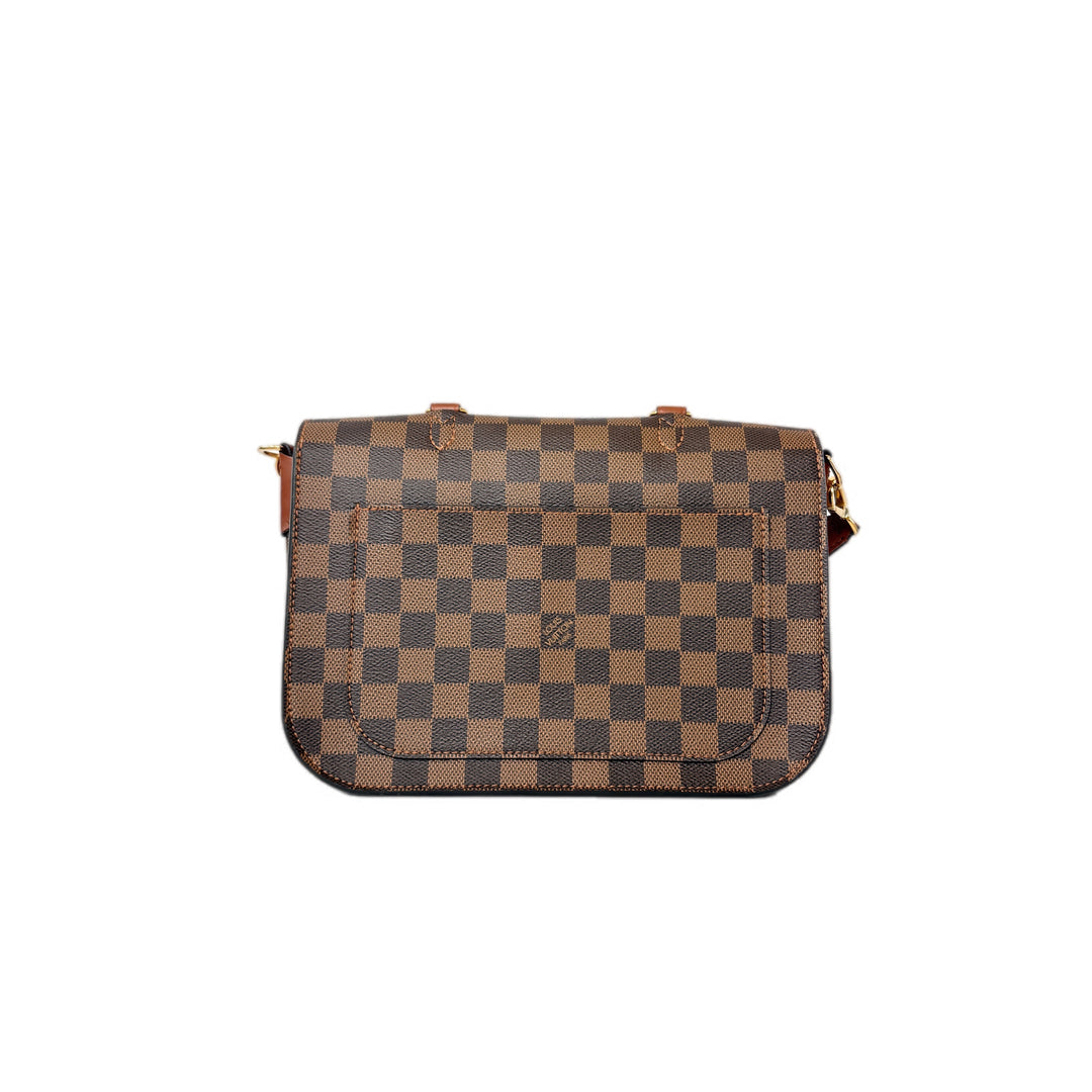 Louis Vuitton Beaumarchais Damier Ebene Bag