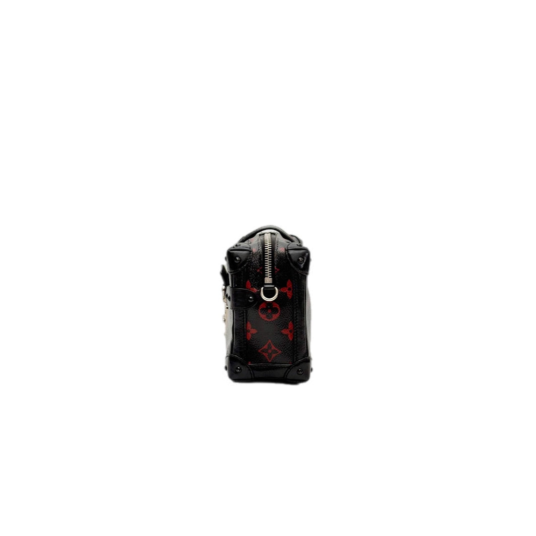 Louis Vuitton Black Soft Trunk Bag