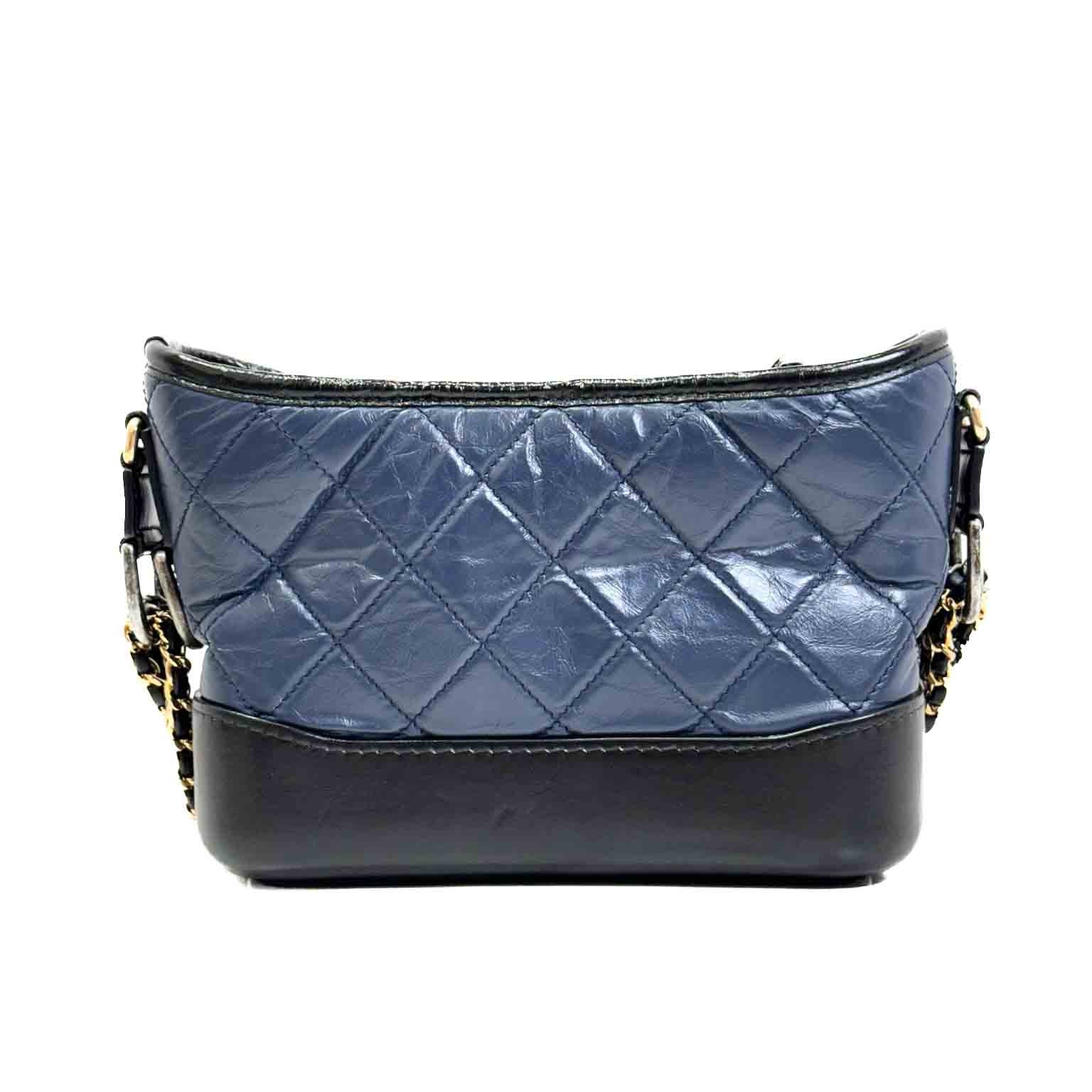 Chanel Blue Small Gabrielle Bag