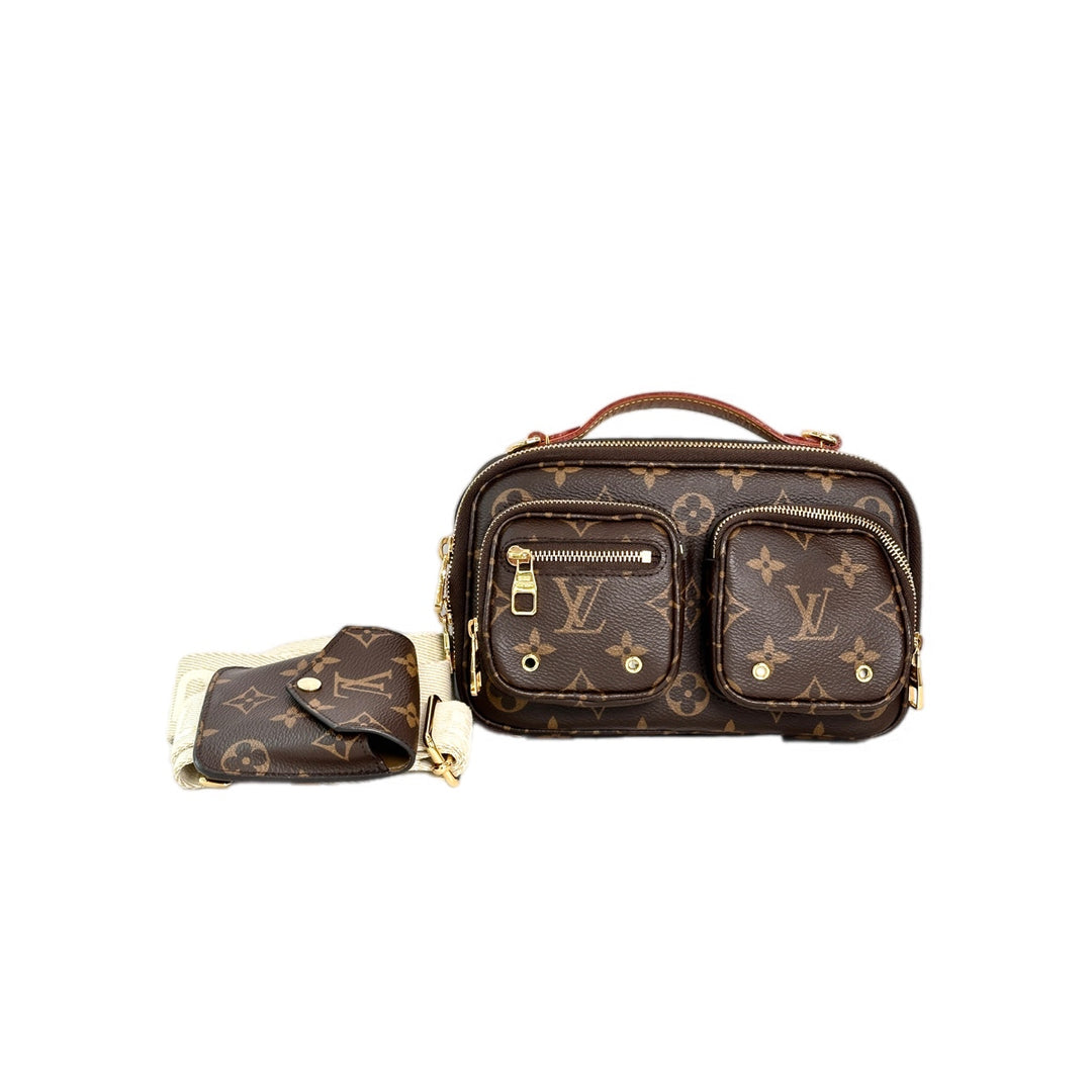 Louis Vuitton Monogram Canvas Utility Bag