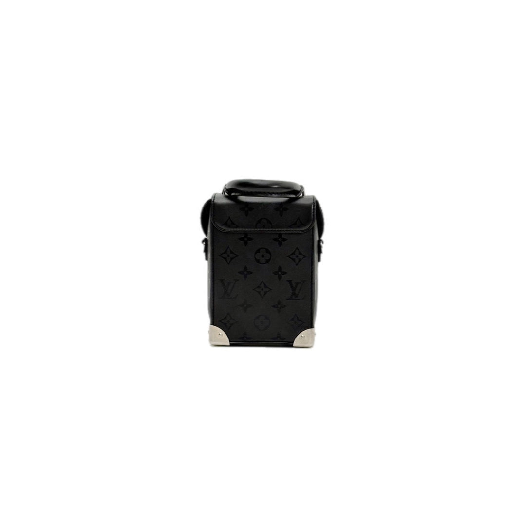 Louis Vuitton Vertical Black Box Chain Bags