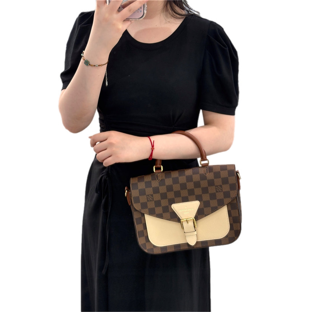 Louis Vuitton Beaumarchais Damier Ebene Bag