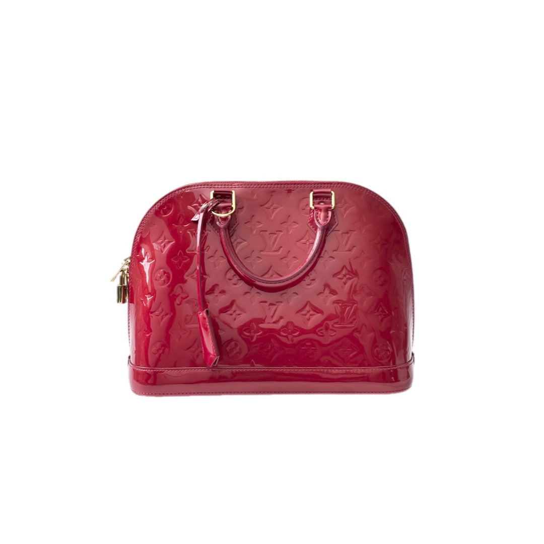 Louis Vuitton Alma Pm Red Bag