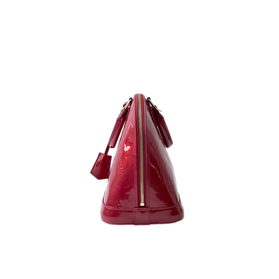 Louis Vuitton Alma Pm Red Bag