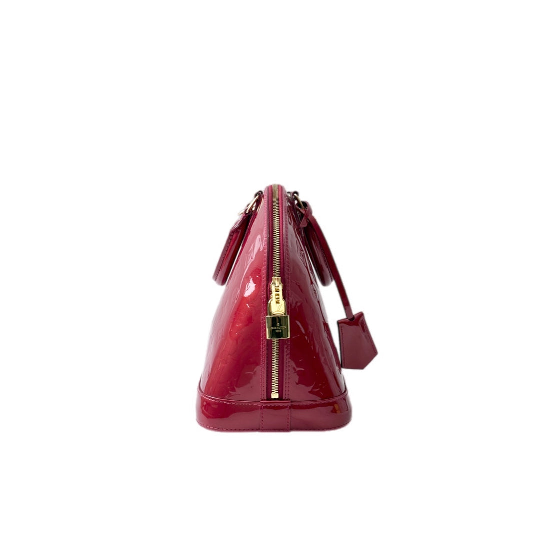 Louis Vuitton Alma Pm Red Bag