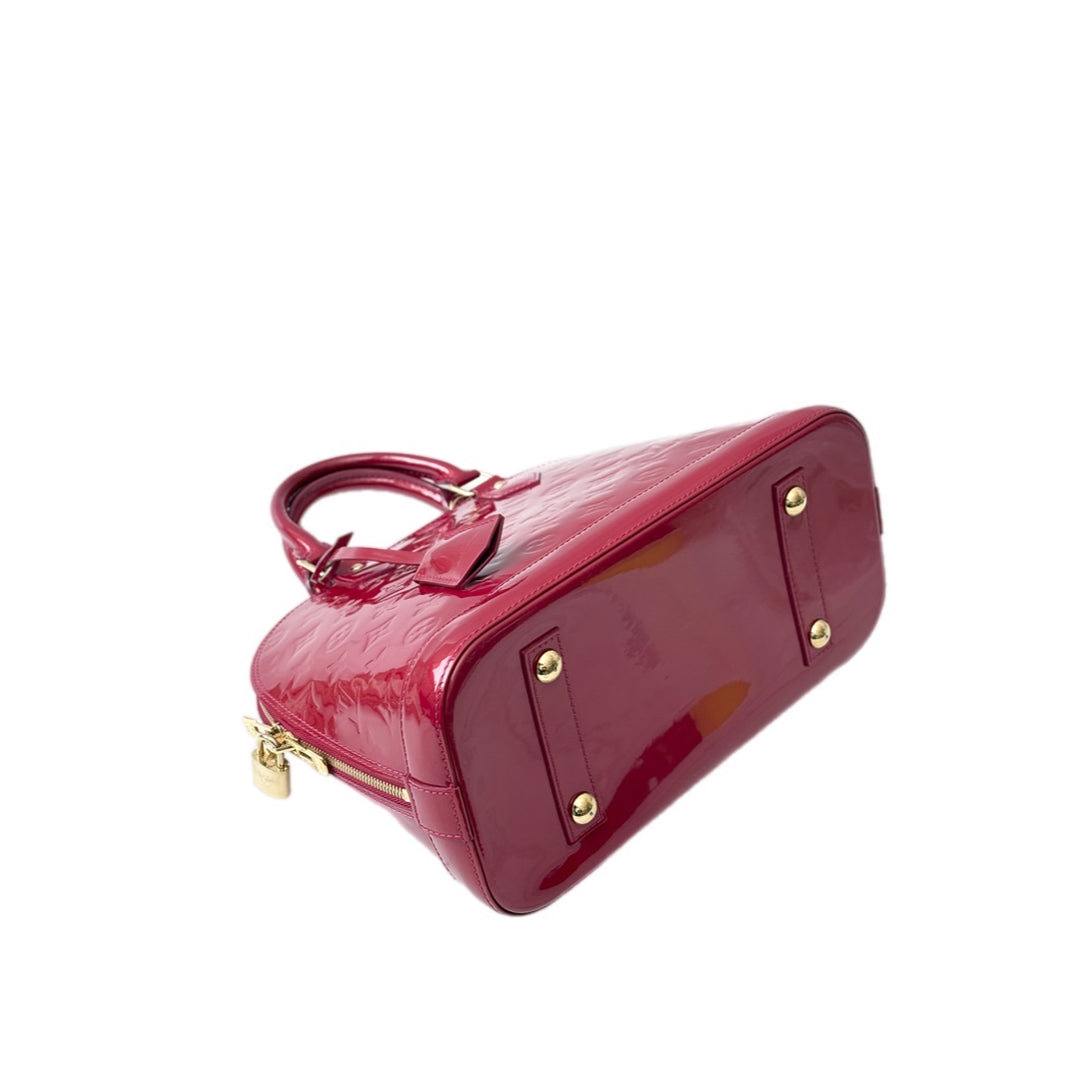 Louis Vuitton Alma Pm Red Bag