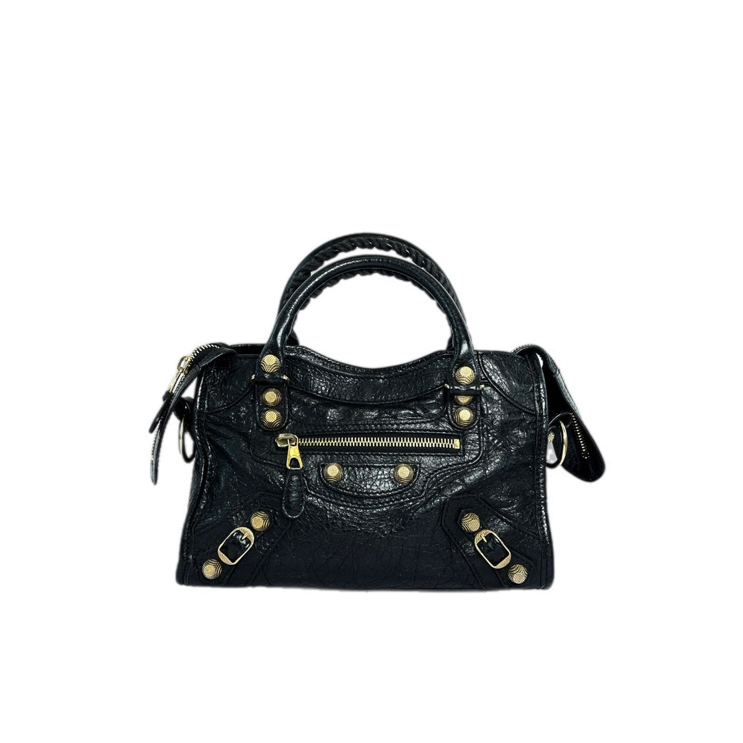 Balenciaga Black Le City Mini Bag