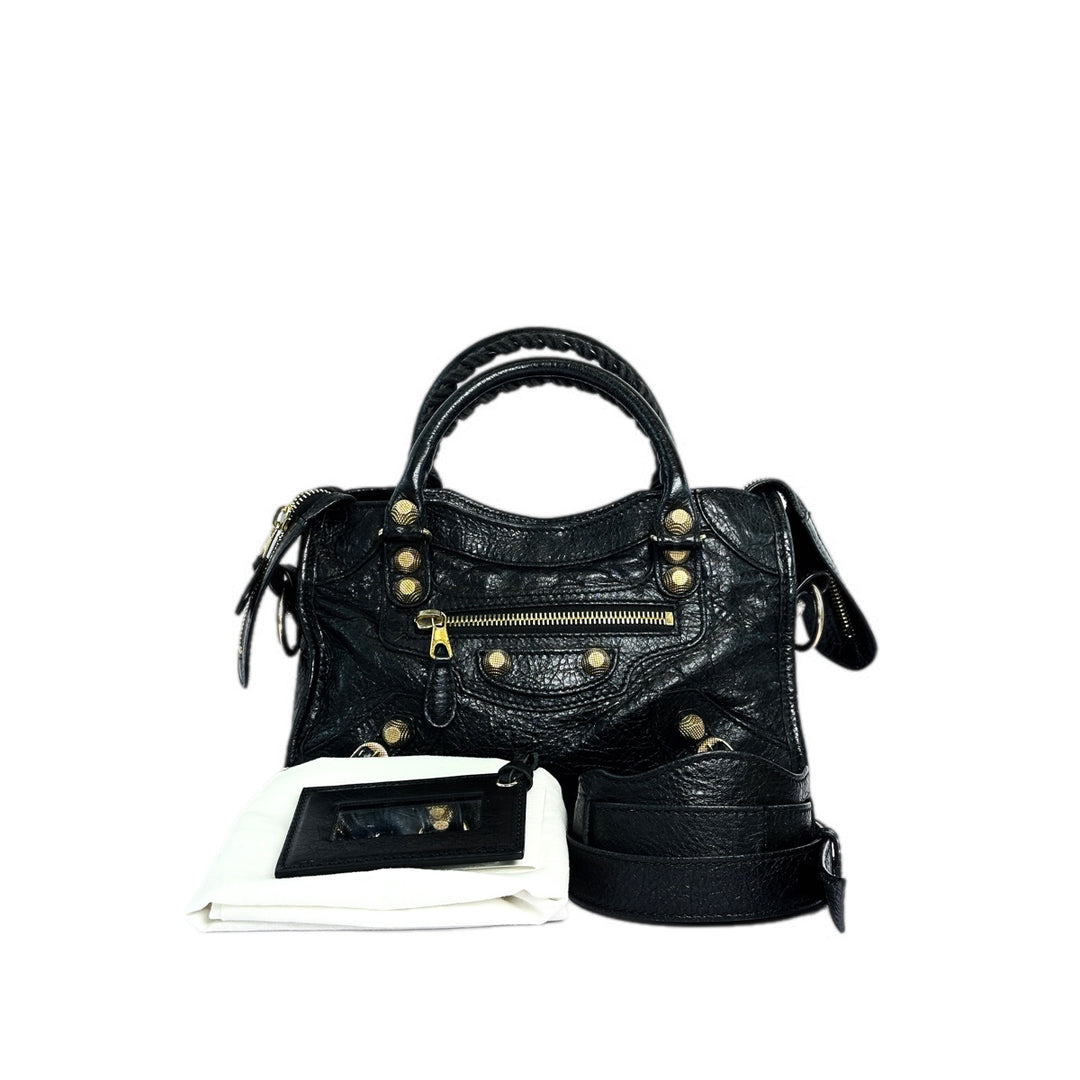 Balenciaga Black Le City Mini Bag