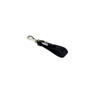 Prada Saffiano Logo Leather Black Key Charm
