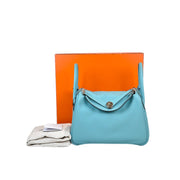 Hermes Lindy 30cm TC BlueSaint