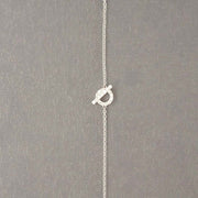 Hermes White Gold Finesse Bracelet