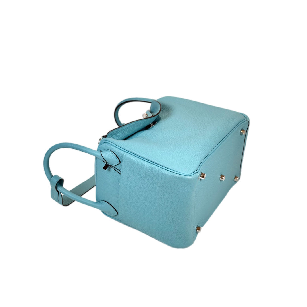 Hermes Lindy 30cm TC BlueSaint