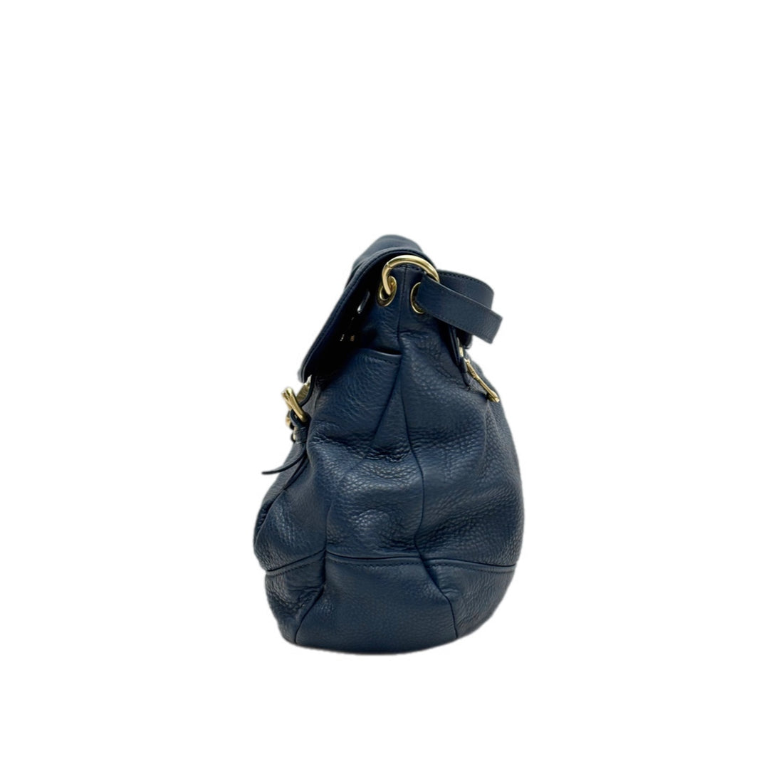 Miumiu Shoulder Bag Blue Calfskin