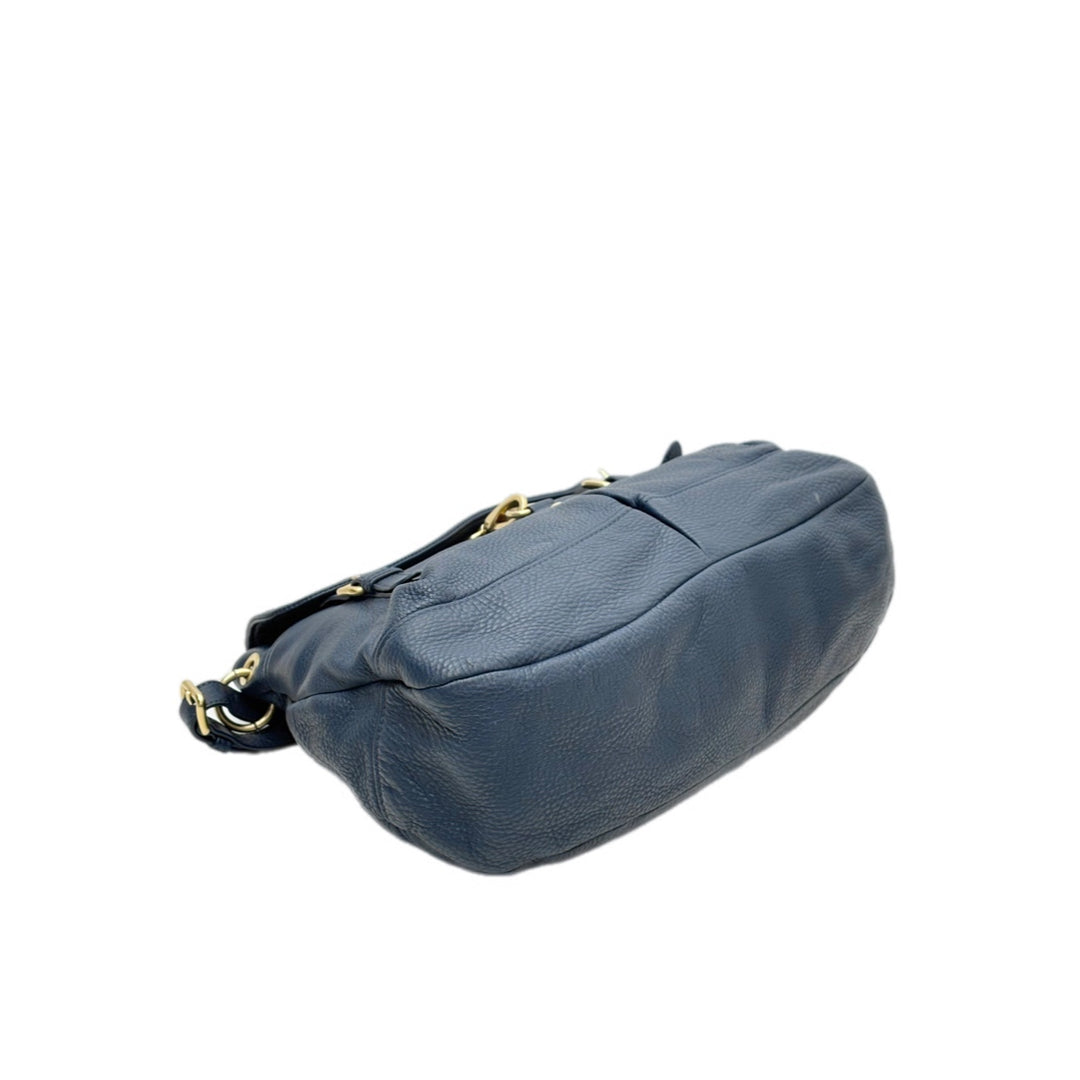 Miumiu Shoulder Bag Blue Calfskin