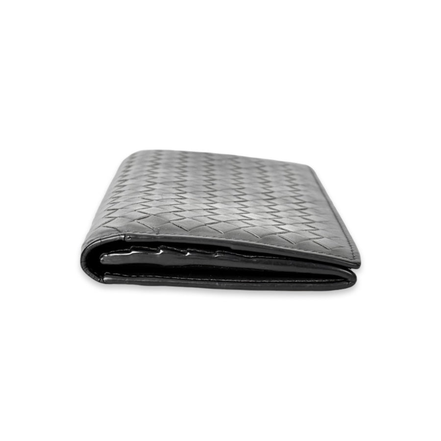 Bottega Veneta Long Wallet Dark Grey