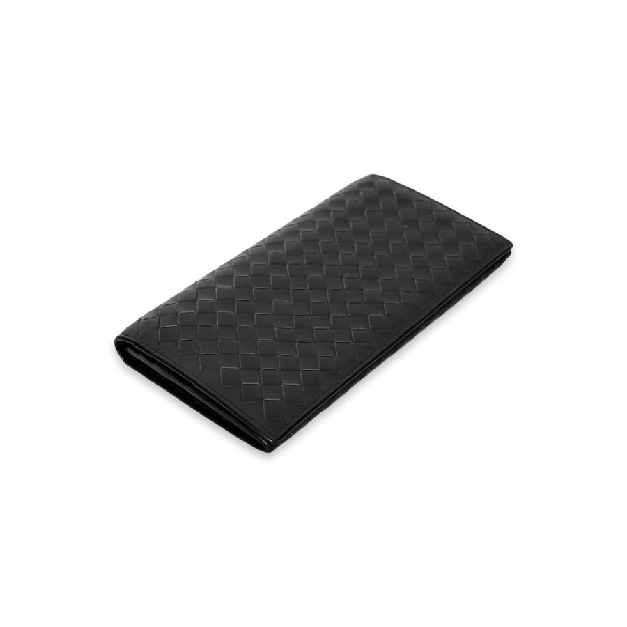 Bottega Veneta Long Wallet Dark Grey