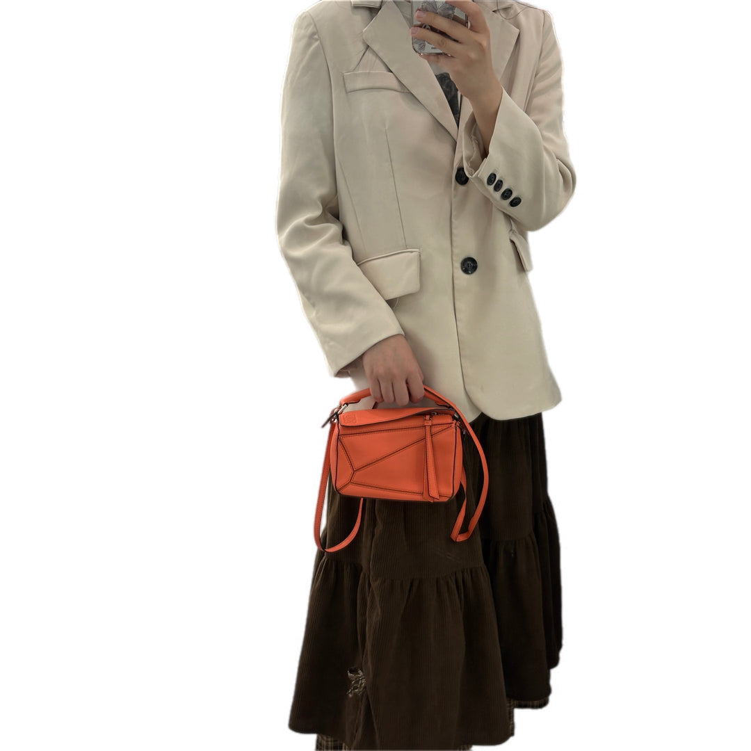 Loewe Puzzle Mini Orange Bag