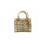 Dior Lady Small Gold Pythonskin - Jiaxyk