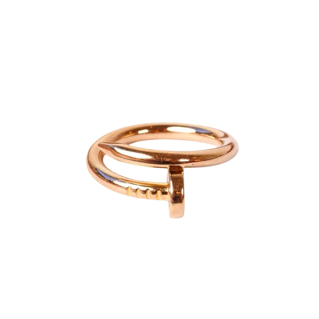 Cartier Juste Un Clou Ring Large Rose Gold 54#