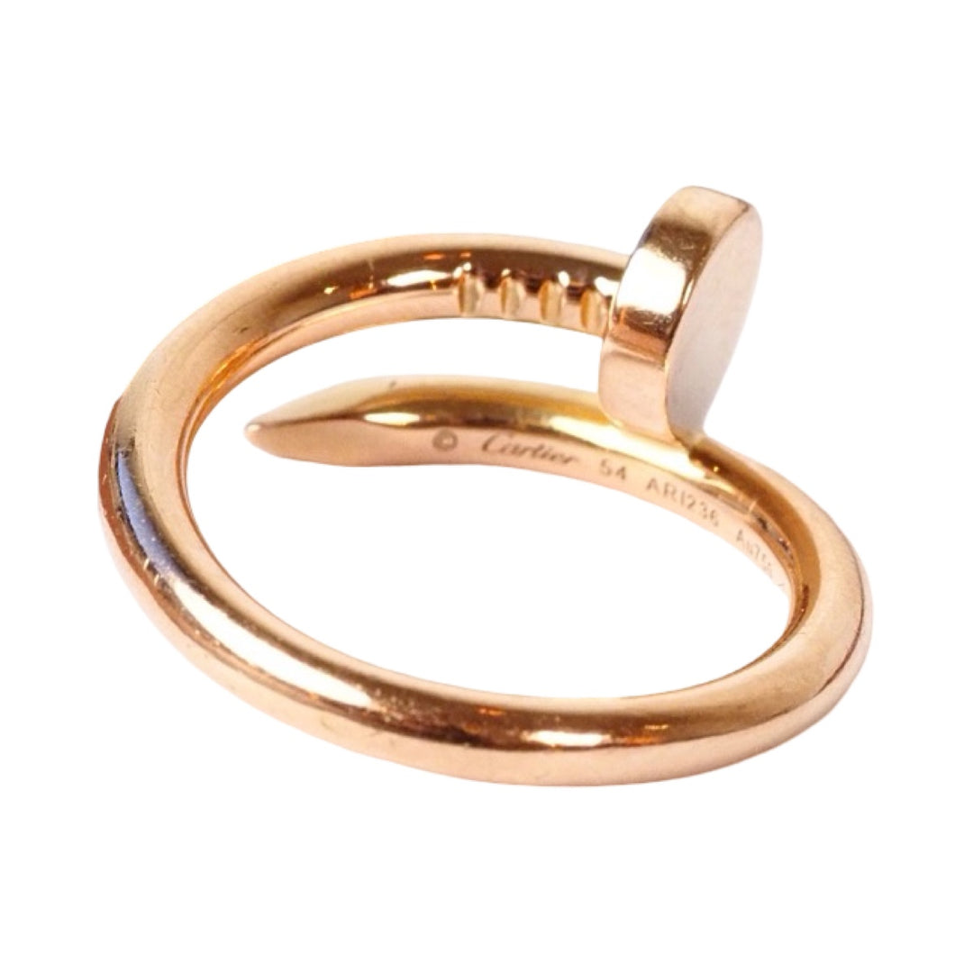 Cartier Juste Un Clou Ring Large Rose Gold 54#