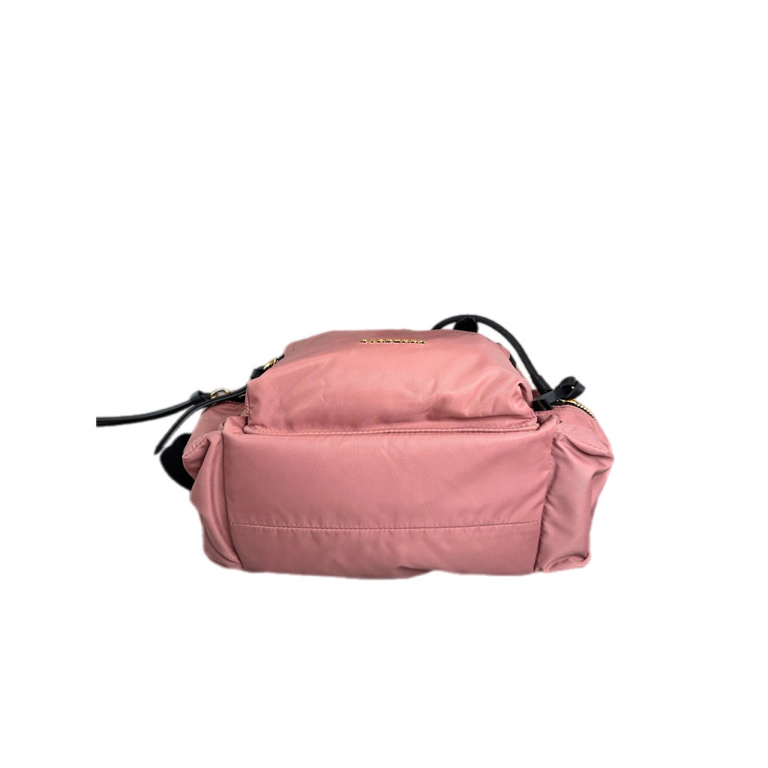 Burberry Pink Nylon Backpack