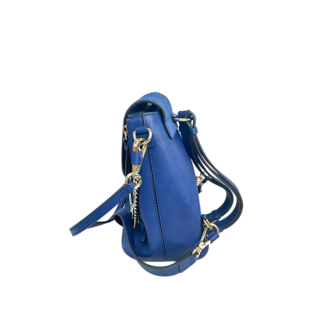Chloe Blue Backpack Bag