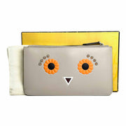 Fendi Grey Owl Eye Pochette - Jiaxyk