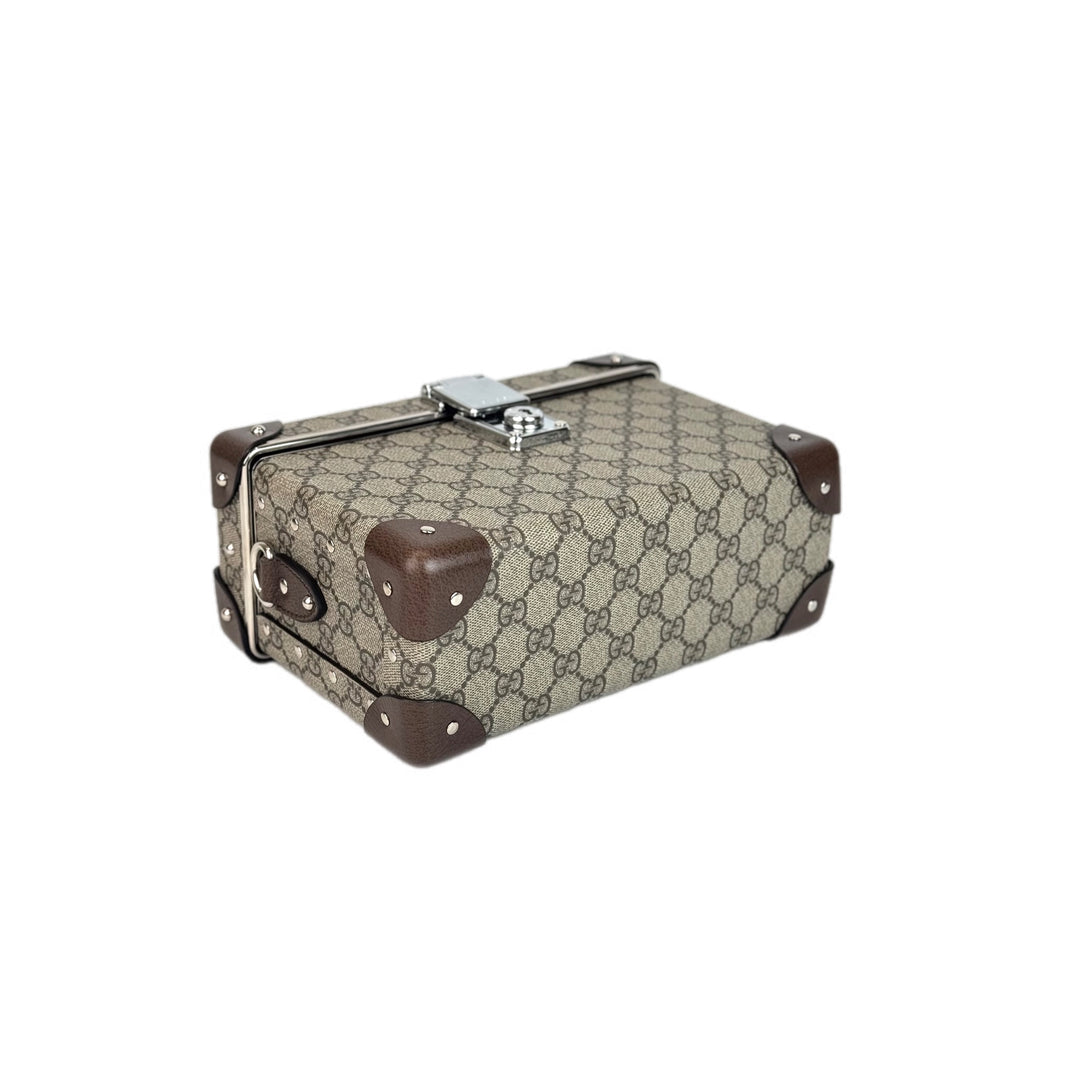 Gucci Bamboo Trotter GG Beauty Case Bag