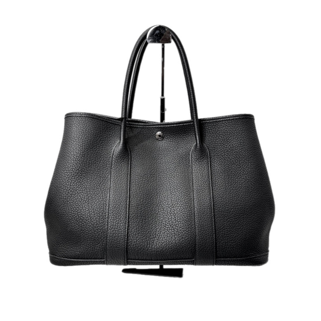Hermes Garden Party 36cm Bag Black TC