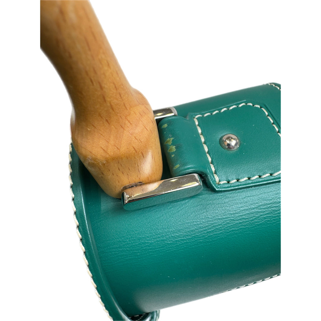 Goyard Med Saigon Green Bag