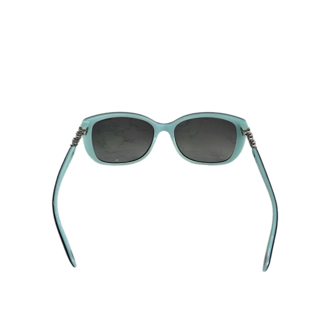 Tiffany Black/Blue Crystal Sunglasses