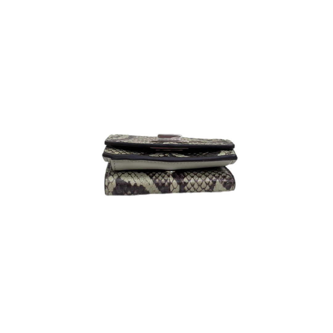 Fendi Python Compact Wallet