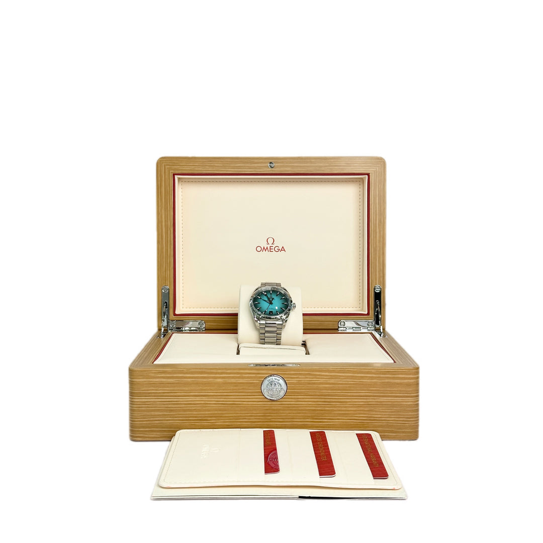 Omega Seamaster Aqua Terra 150M Blue Steel Auto Watch