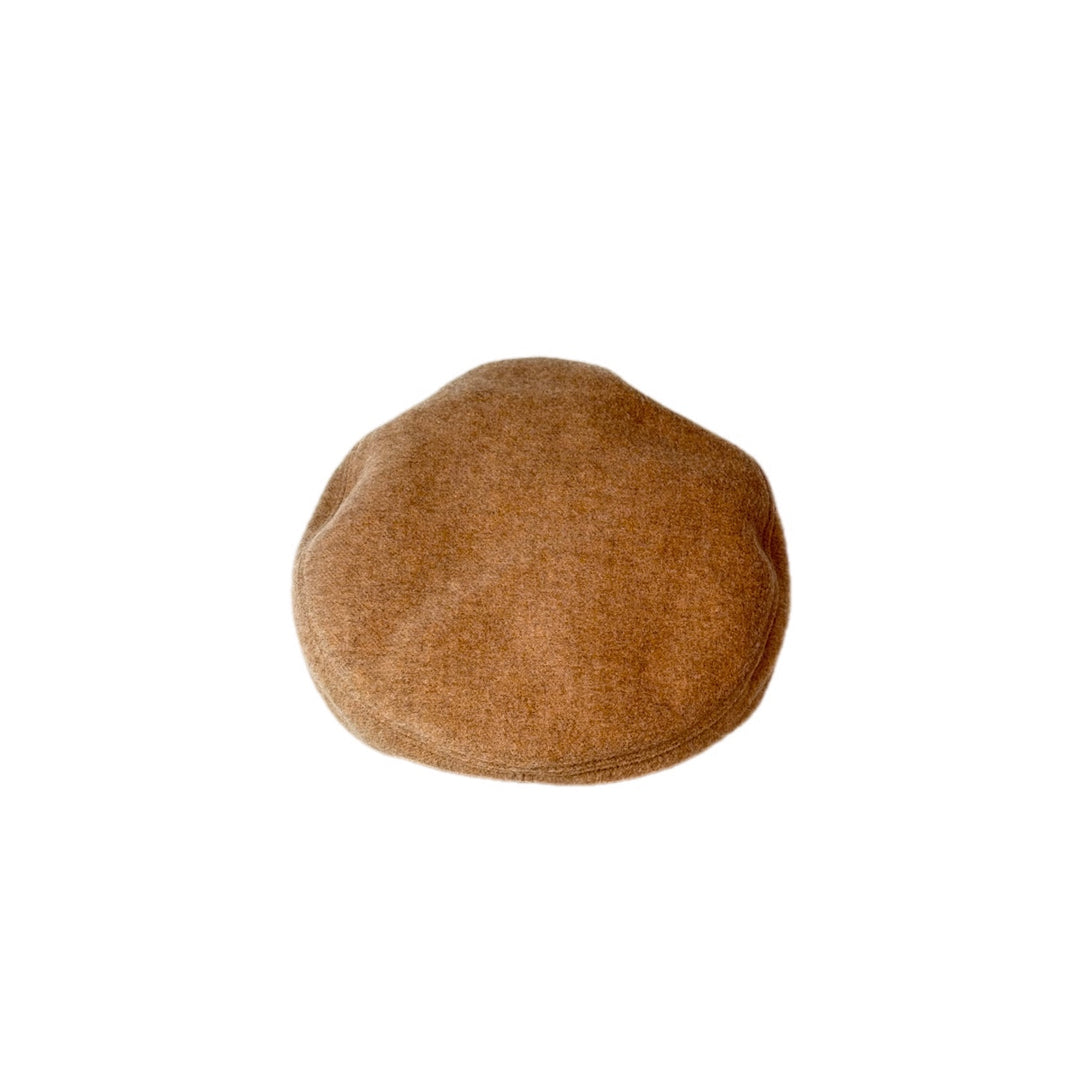 Hermes Biscuit Cashmere Beret Hat #59