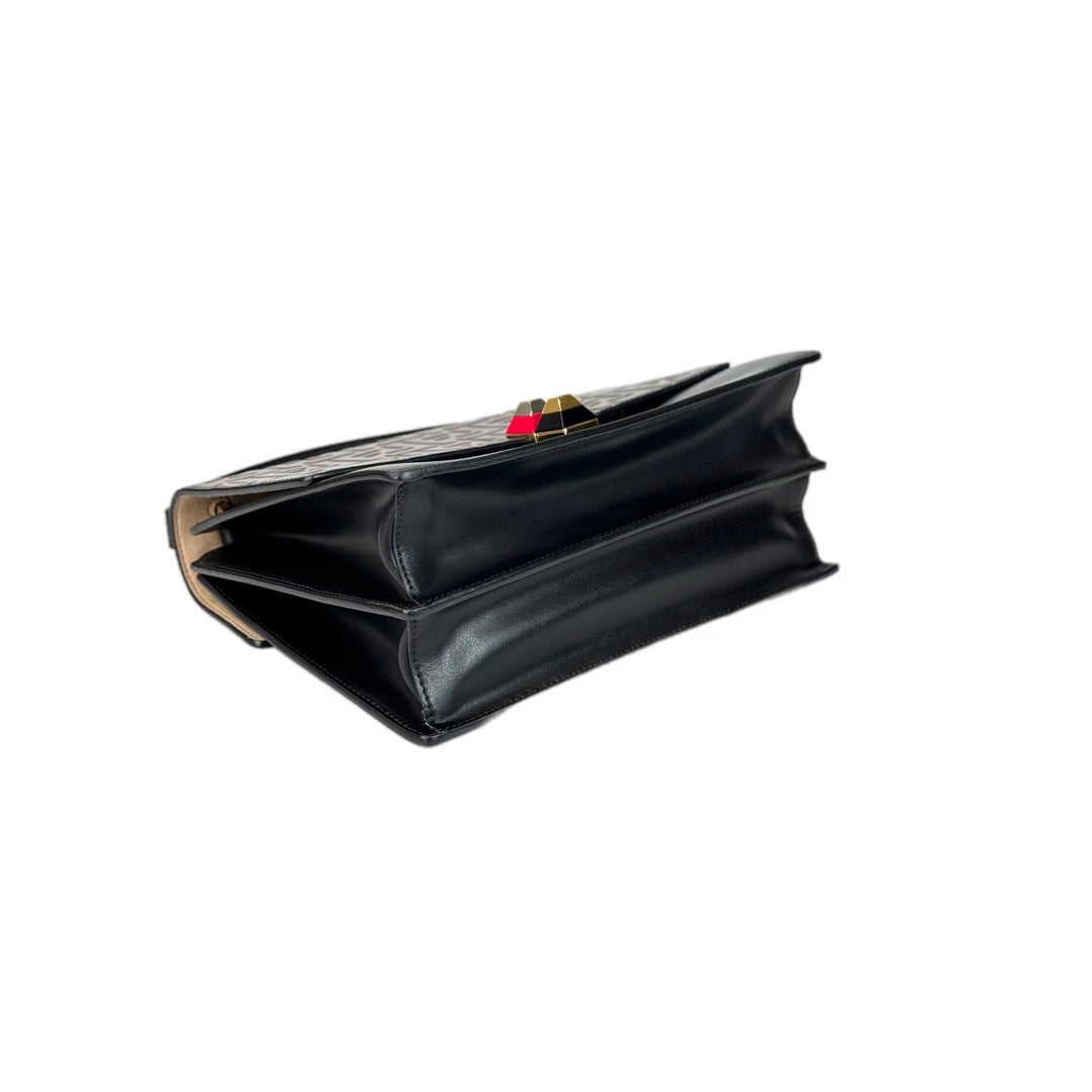 Fendi Zucca Kan I Bag Brown/Black no strap