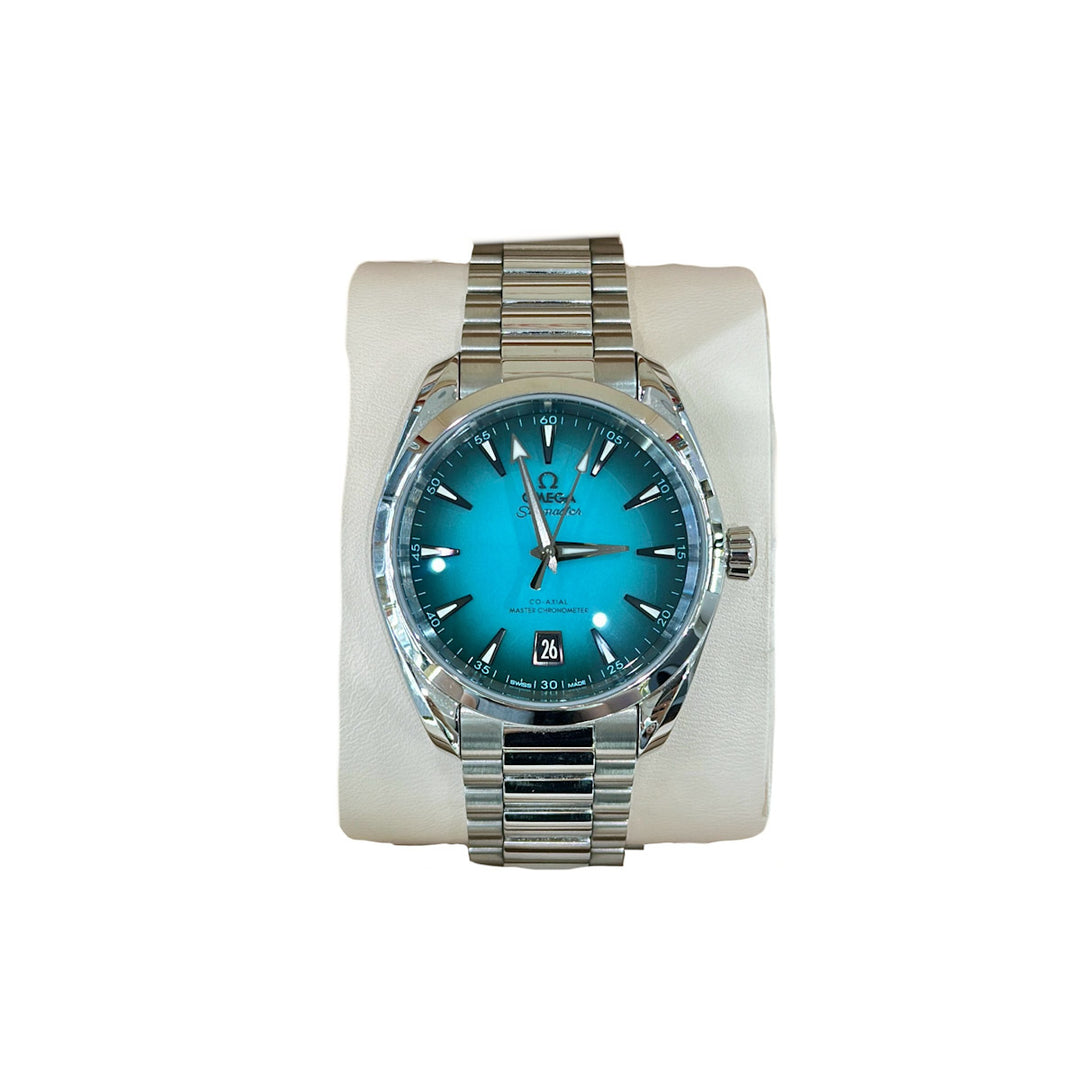Omega Seamaster Aqua Terra 150M Blue Steel Auto Watch