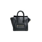 Celine Black Nano Luggage Bag - Jiaxyk