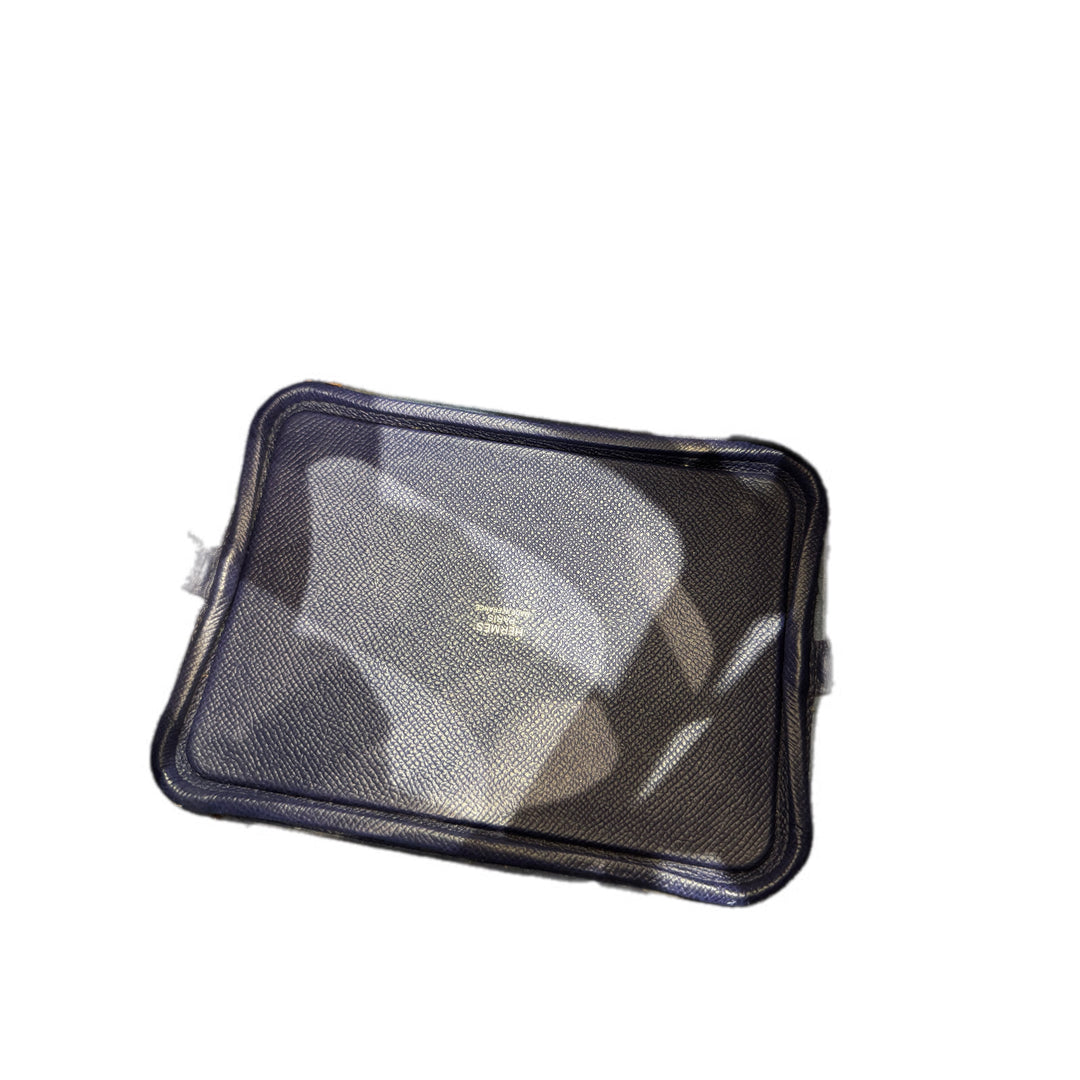 Hermes 18 Picotin Blue Epsom Bag