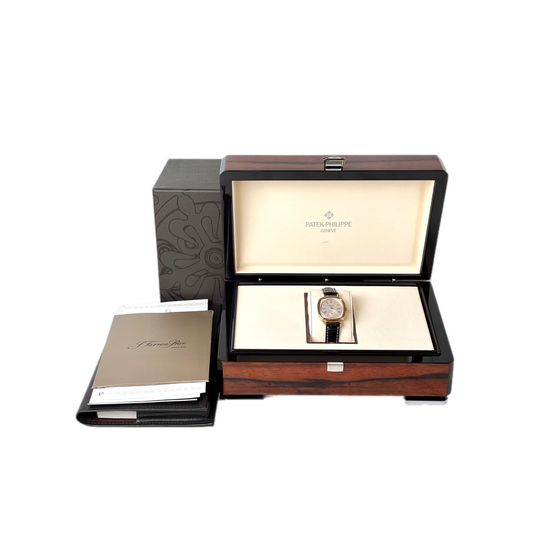 Patek Philippe Gondolo Ladies Rose Gold Diamond Watch 33mm