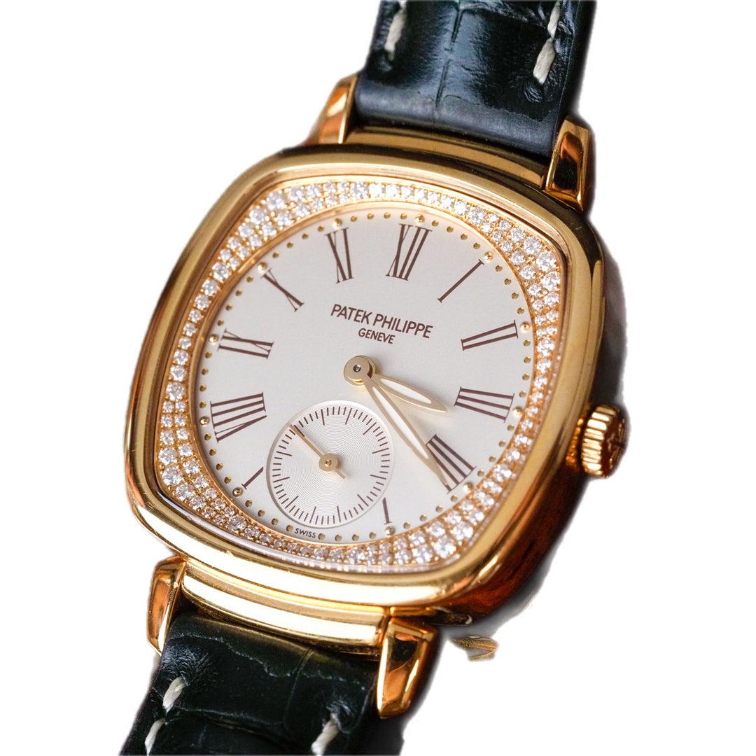 Patek Philippe Gondolo Ladies Rose Gold Diamond Watch 33mm