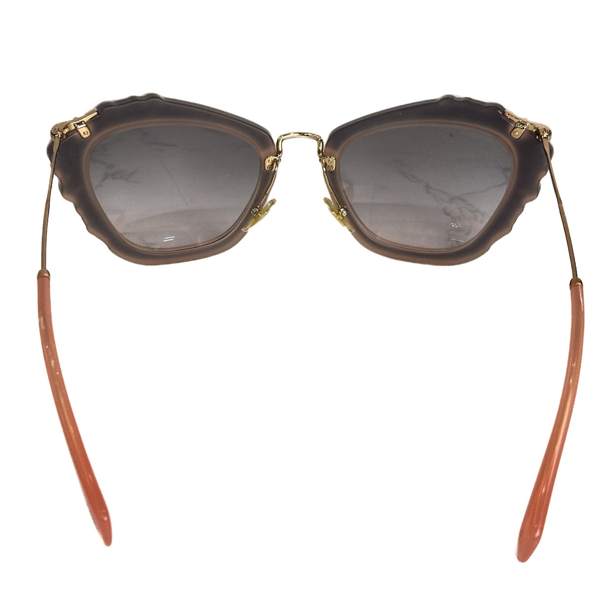 Miumiu Pink/Rosegold Cat Eye Sunglasses