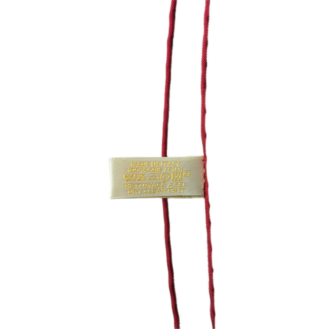 Cartier Silk Scarf Red 90cm