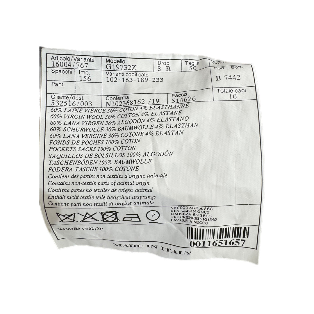 Hermes Grey Cotton Suit for Men