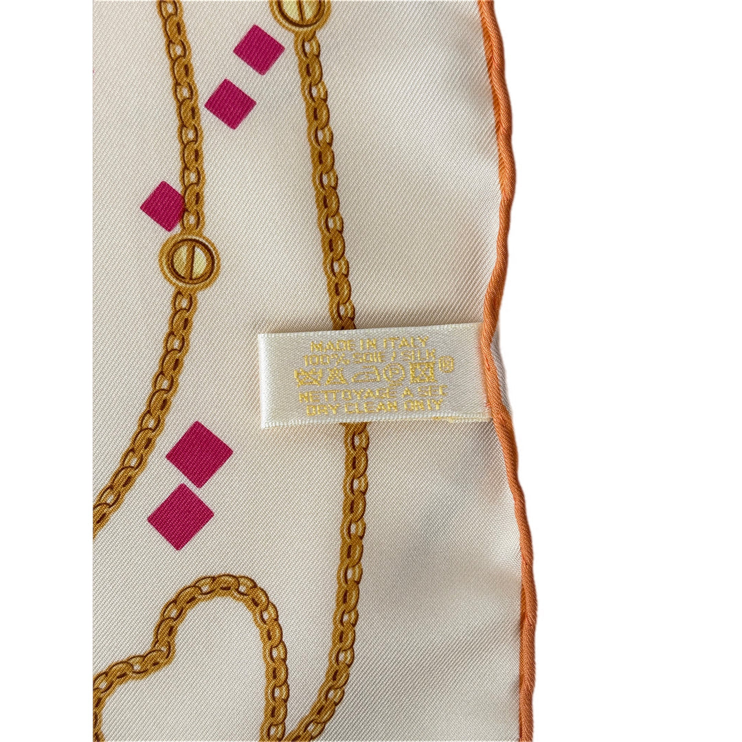 Cartier Silk Scarf LOVE Design 90cm