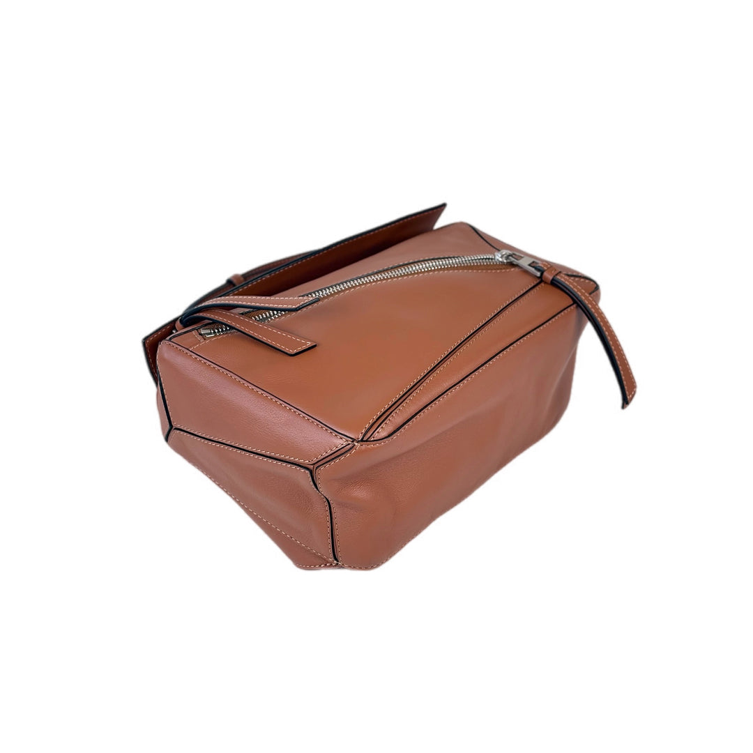 Loewe Puzzle Small Sling Bag Brown