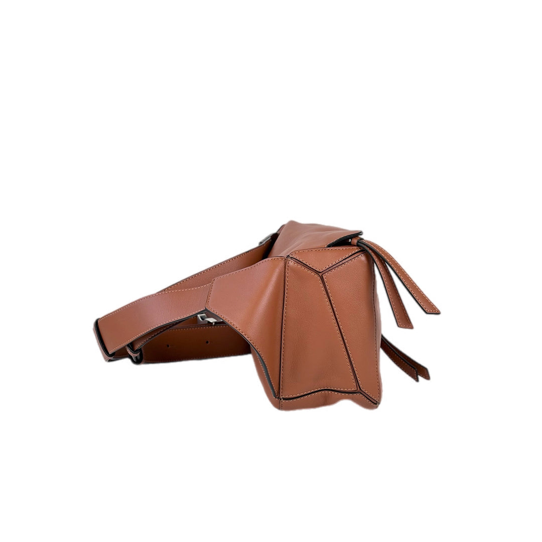 Loewe Puzzle Small Sling Bag Brown